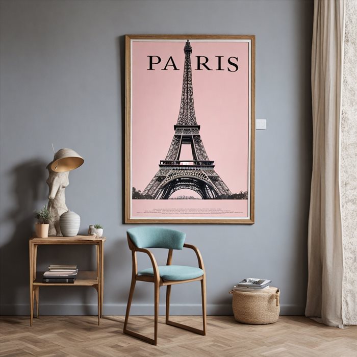 Affiche Vintage Paris : Astuces pour une Déco Chic