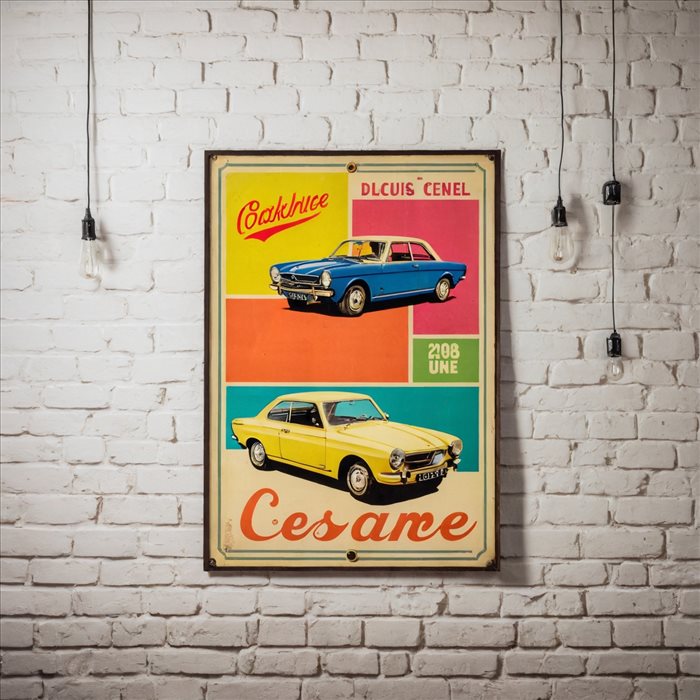 Intégrer une Affiche Vintage Mexicaine en Décoration Colorée