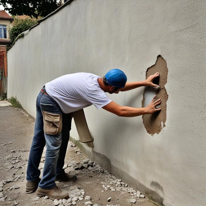 Enduit Lisse sur Mur en Parpaing