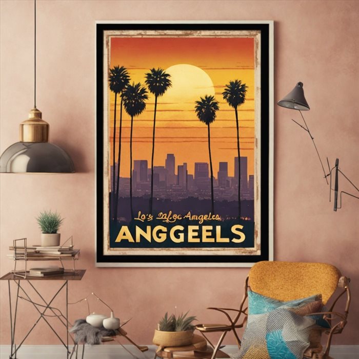 Choisir une Affiche Vintage de Los Angeles